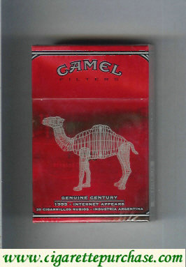 Camel Genuine Century 1993 Filters cigarettes hard box